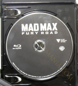 マッドマックス 怒りのデスロード 4K-UHD/Blu-rayディスク表面