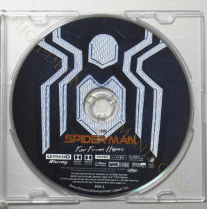 スパイダーマン/ファー・フロム・ホーム4K-UHDディスク